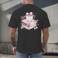 Teacher Valentine's Day All Booked For Valentines Reading Men's Back Print T-Shirt Teacher Valentine's Day All Booked For Valentines Reading Men's Back Print T-Shirt