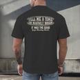 Tell Me A Time In History When Good Guys Banning Books Men's Back Print T-Shirt Tell Me A Time In History When Good Guys Banning Books Men's Back Print T-Shirt