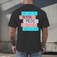 Threadless Grey Sky Chai Trans Book Pride Graphic Men's Back Print T-Shirt