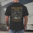 Tired Mom Book Club Running On Coffee Chaos And Chapters Men's Back Print T-Shirt
