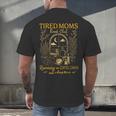 Tired Mom Club Bookish Things Booktrovert Book Lover Men's Back Print T-Shirt