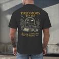 Tired Moms Book Club Coffee Chaos Chapters Men's Back Print T-Shirt Tired Moms Book Club Coffee Chaos Chapters Men's Back Print T-Shirt