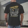 Tired Moms Club Bookish Book Lover Homebody Fall Book Club Men's Back Print T-Shirt