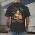 Tis The Season To Be Bookish Christmas Seasons Book Readings Men's Back Print T-Shirt