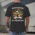 History Book Education Freedom Teacher Women Men Kids Men's Back Print T-Shirt History Book Education Freedom Teacher Women Men Kids Men's Back Print T-Shirt