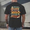 History Month Dream Like Martin Books Men Women Kids Men's Back Print T-Shirt History Month Dream Like Martin Books Men Women Kids Men's Back Print T-Shirt