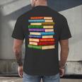History Month Educated Black Leaders Reading Books Men's Back Print T-Shirt History Month Educated Black Leaders Reading Books Men's Back Print T-Shirt