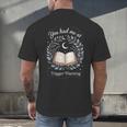 You Had Me At Trigger Warning Dark Romance Skeleton Book Men's Back Print T-Shirt You Had Me At Trigger Warning Dark Romance Skeleton Book Men's Back Print T-Shirt