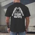 You Had Me At Trigger Warning Skeleton Book Reading Lover Men's Back Print T-Shirt You Had Me At Trigger Warning Skeleton Book Reading Lover Men's Back Print T-Shirt