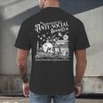 Unapologetically Antisocial Book Club Meets Weekly Retro Men's Back Print T-Shirt Unapologetically Antisocial Book Club Meets Weekly Retro Men's Back Print T-Shirt