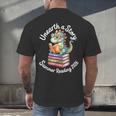 Unearth a Story Summer Reading 2026 Book Lover Dino Fun Men's Back Print T-Shirt Unearth a Story Summer Reading 2026 Book Lover Dino Fun Men's Back Print T-Shirt