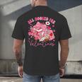 Valentine All Booked Book Coffee Coquette Bow Girl Women Men's Back Print T-Shirt Valentine All Booked Book Coffee Coquette Bow Girl Women Men's Back Print T-Shirt