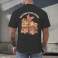Valentine's Swooning Over Stories Cupid And Book Lover Tee Men's Back Print T-Shirt Valentine's Swooning Over Stories Cupid And Book Lover Tee Men's Back Print T-Shirt