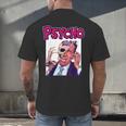 Vintage Movie Horror Poster Comic Book Graphic Film Night Men's Back Print T-Shirt