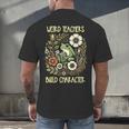 Weird Teachers Build Character Frog Reading Book Librarian Men's Back Print T-Shirt Weird Teachers Build Character Frog Reading Book Librarian Men's Back Print T-Shirt