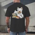 West Highland Terrier Books Dog Breed Westie For Men Women Kids Men's Back Print T-Shirt West Highland Terrier Books Dog Breed Westie For Men Women Kids Men's Back Print T-Shirt