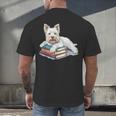 West Highland Terrier Books Dog Breed Westie Men's Back Print T-Shirt West Highland Terrier Books Dog Breed Westie Men's Back Print T-Shirt