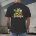 Wild About Reading Books Lovers Novelty Bookworm Library Day Men's Back Print T-Shirt Wild About Reading Books Lovers Novelty Bookworm Library Day Men's Back Print T-Shirt