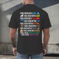 I Will Read Books On A Boat & Everywhere Reading Kids Book Men's Back Print T-Shirt