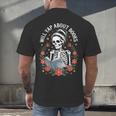 Will Yap About Books Men's Back Print T-Shirt