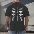 Wingspan Matters For Book Lover Men's Back Print T-Shirt Wingspan Matters For Book Lover Men's Back Print T-Shirt