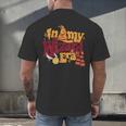 In My Wizard Era Groovy Bookish Fantasy Reader Book Lover Men's Back Print T-Shirt In My Wizard Era Groovy Bookish Fantasy Reader Book Lover Men's Back Print T-Shirt