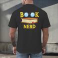 Women's Adorable Book Nerd Typography Minimalist Library Lover Men's Back Print T-Shirt