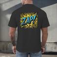 ZAP Comic Book Retro Artwork – Cartoon Collector Men's Back Print T-Shirt ZAP Comic Book Retro Artwork – Cartoon Collector Men's Back Print T-Shirt