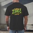 ZING Comic Book Retro Artwork – Cartoon Collector Men's Back Print T-Shirt ZING Comic Book Retro Artwork – Cartoon Collector Men's Back Print T-Shirt