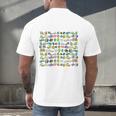 100 Days In The Books English Reading Teacher 100th Day Kids Men's Back Print T-Shirt 100 Days In The Books English Reading Teacher 100th Day Kids Men's Back Print T-Shirt