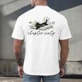 1965 Chapter Sixty Book Cat Lover 60th Birthday For Men Women Men's Back Print T-Shirt