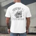 27th Birthday Women Book Lovers Chapter 27 Its My Birthday Men's Back Print T-Shirt