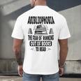 Abibliophobia Definition Book Reading Lover Fans Text Men's Back Print T-Shirt Abibliophobia Definition Book Reading Lover Fans Text Men's Back Print T-Shirt