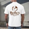 Beauty & The Beast Belle's Book Club Men's Back Print T-Shirt