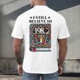 I Still Believe In 3982 Section Fairy Tale Book Lover Men's Back Print T-Shirt I Still Believe In 3982 Section Fairy Tale Book Lover Men's Back Print T-Shirt