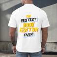 Best Book Editor Job Occupation Premium Tri-Blend Men's Back Print T-Shirt