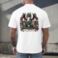 Book Dragon Yes I Really Do Need All These Books Men's Back Print T-Shirt