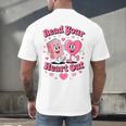 Book Lover Read Your Heart Out Teacher Kids Valentines Men's Back Print T-Shirt Book Lover Read Your Heart Out Teacher Kids Valentines Men's Back Print T-Shirt