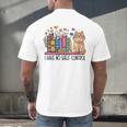 Book Lovers I Have No Shelf Control Men's Back Print T-Shirt