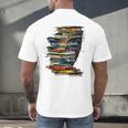 Book Women Graphic Art Colorful Eyes Men's Back Print T-Shirt Book Women Graphic Art Colorful Eyes Men's Back Print T-Shirt