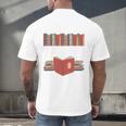 My Weekend Is All Booked Cute Book Reader Teacher Men's Back Print T-Shirt