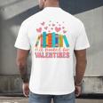 All Booked For Valentines Book Lover Valentine's Day Men's Back Print T-Shirt