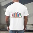 Books The Original Handheld Device Book Lovers Men's Back Print T-Shirt