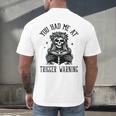 Buy Me Books And Tell Me To STFUATTDLAGG Outfits Spicy Smutty Book Reader You Had Me At Trigger Warning Men's Back Print T-Shirt Buy Me Books And Tell Me To STFUATTDLAGG Outfits Spicy Smutty Book Reader You Had Me At Trigger Warning Men's Back Print T-Shirt