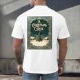 A Christmas Carol Book Cover By Charles Dickens Men's Back Print T-Shirt