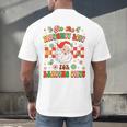 Christmas Smut Book On The Naughty List For Reading Smut Men's Back Print T-Shirt