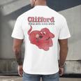 Clifford The Big Red Dog Clifford And Emily Book Cover Men's Back Print T-Shirt Clifford The Big Red Dog Clifford And Emily Book Cover Men's Back Print T-Shirt