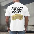Comic Book For Men Women Comic Book Collector Men's Back Print T-Shirt