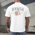 Coquette Bow Book Lover Bookish Coquette Aesthetic Reading Men's Back Print T-Shirt Coquette Bow Book Lover Bookish Coquette Aesthetic Reading Men's Back Print T-Shirt