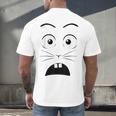 Creepy Carrots Halloween Book Character Costume Men's Back Print T-Shirt
